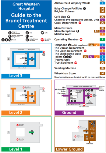 Brunel Treatment Centre floor plan